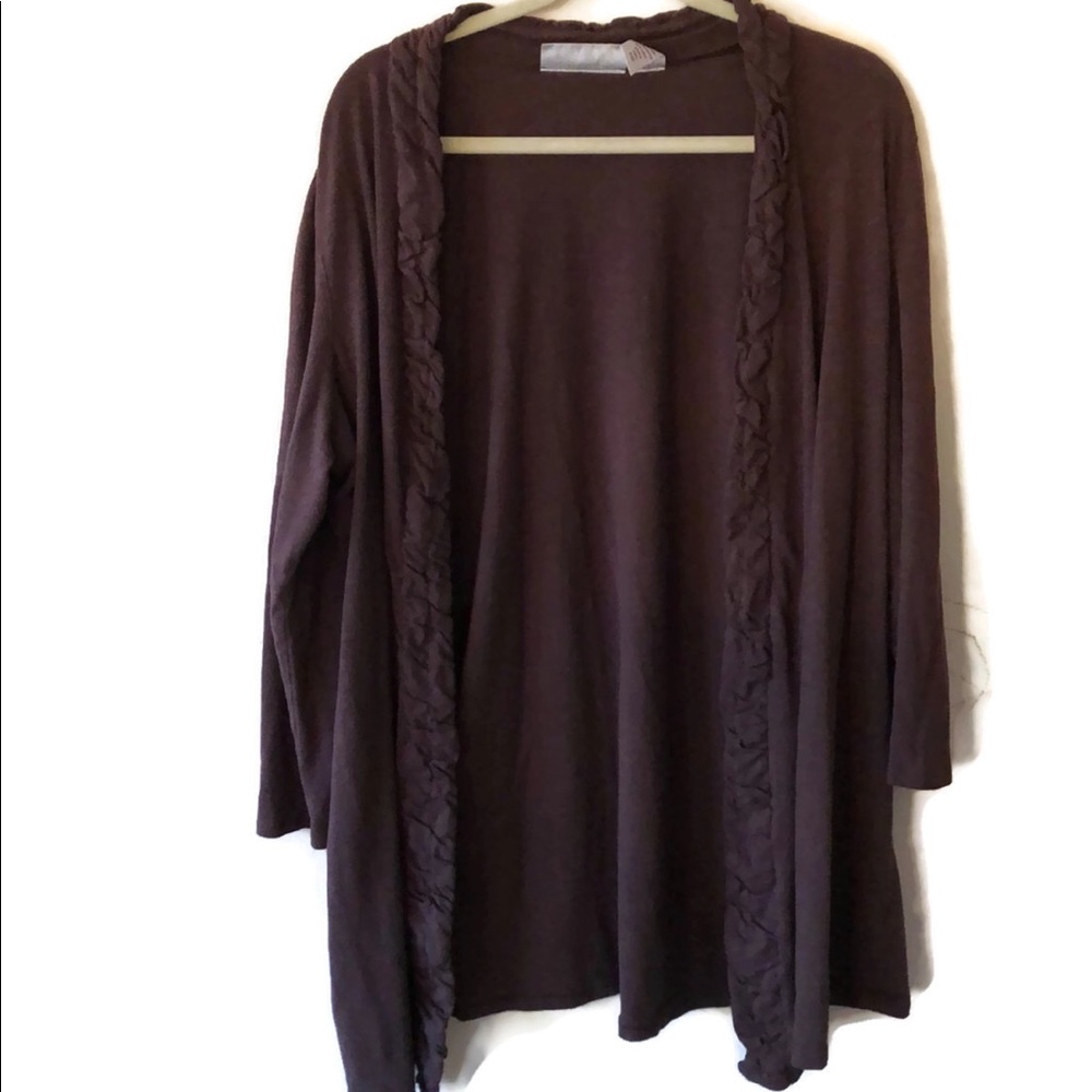 SET OF 2 ROMANS open long cardigan duster - Picture 4 of 12